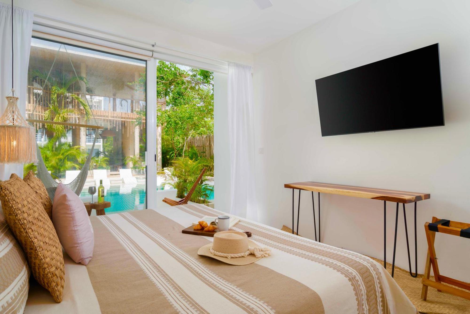 Beautiful Swim-Up Studio With Private Terrace, Pool And Jungle Gym Tulum Exterior foto